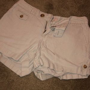 🛍 Khaki Linen Shorts 🖤